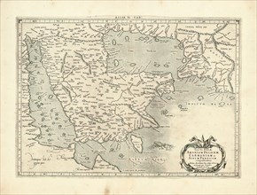 Map, Tab. VI. Asiae, Arabiam Felicem, Carmaniam ac Sinum Persicum comprehendens, Copperplate print