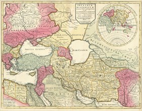 Map, Theatrum historicum ad annum Christi quadringentesimum, Guillaume Delisle (1675-1726),