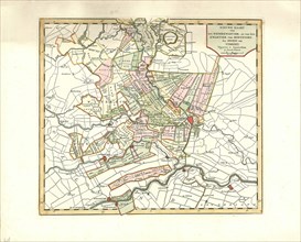 Map, Nieuwe kaart van het Nederkwartier, en van het kwartier van Montfoort, des Stichts van