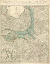Map, Ducatus Geldriae et comitatus Zutphaniae nova tabula in tetrarchias Noviomagi, Arnhemii,