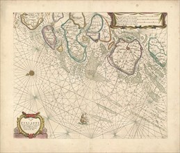 Map, De cust van Zeelandt, begrypende in sich de gaten, als vande Wielingen, ter Veere, Ziericzee,