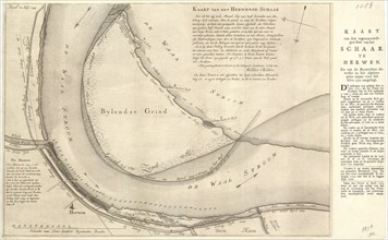 Map, Kaart van het Herwense schaar zoo als het zig in de maand july 1753 heeft bevonden met den