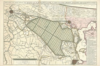 Map, Afbeeldinge van zeker concept tot bedykinge van de Haarlemer, Leydse en andere byleggende