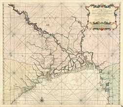 Map, Nieuwe paskaart van het noordel?kste gedeelte van de Golf van Bengalen vertoonende de custen