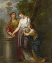 Young Women on a Sacrificial Altar, c. 1790-1794, oil on canvas, 99 x 81.5 cm, unsigned, Andries