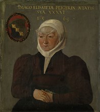 Portrait of Elisabeth Peyer von Schaffhausen, 1569, oil on canvas, 53.5 x 47.5 cm, not marked, but