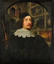 Portrait of a painter, oil on canvas, 90 x 75.5 cm, unmarked, Sir Anthony van Dyck, (Umkreis /