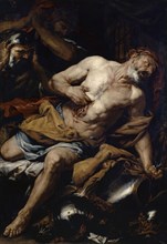 The Death of Cato, 1666-1676, oil on canvas, 173.5 x 120.5 cm, unsigned, Giovanni Battista