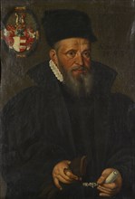 Portrait of the Mayor Lukas Gebhart of Basel, 1593 (?), Oil on canvas, 62.5 x 43.5 cm, Not