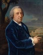 Portrait of Anton Ludwig von Effinger, 1767, oil on canvas, 83.5 x 64.5 cm, signed and dated lower