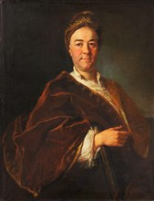 Portrait of an unknown gentleman, oil on canvas, 99 x 79 cm, unmarked, Johann Rudolf Huber d. Ä.,