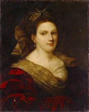 Portrait of Laura dei Dianti, 16th c., Oil on canvas, 70 x 55.5 cm, unmarked, Tizian (Vecellio,