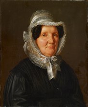 Portrait of the Carolina Sophia Charlotte Linder-Lichtenhahn, 1840, oil on canvas, 25 x 20.5 cm,