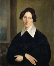 Portrait of Emilie Linder, oil on canvas, 73 x 60 cm, not marked, Rosalie Wieland-Rottmann, Berlin?