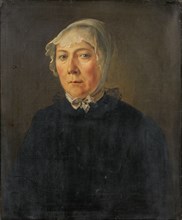 Portrait of the artist's mother, Maria Magdalena Miville-Lotz, c. 1824, oil on canvas, 60 x 49 cm,