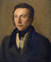 Portrait of the Artist's Brother, Achilles Miville-Baumann, around 1824, oil on canvas, 59.5 x 48.5