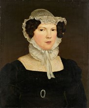 Portrait of the artist's sister-in-law, Rosina Miville-Krug, c. 1824, oil on canvas, 59.5 x 49 cm,