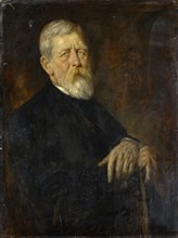 Portrait of Arnold Böcklin, c. 1888/1899, oil on lime wood, 95 x 74 cm, unsigned, Ernst