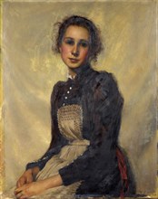 Portrait of Marguerite Lendorff, the artist's sister, 1880/1885, oil on canvas, 81 x 65 cm, Not