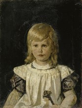 Portrait of Hans Lendorff as a Child, 1865/1866, oil on cotton, 59 x 45 cm, unmarked, Ernst