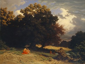 The Prodigal Son, 1867, oil on canvas, 120 x 158 cm, signed lower left: R. Zünd., Robert Zünd,