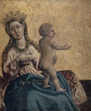 Madonna and Child, c. 1437/40, mixed technique on paneled spruce wood, 64.5 x 51.5 cm, unspecified