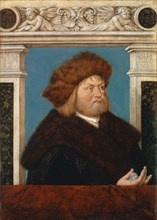 Portrait of Philipp Adler, 1513, oil on linden (?) Wood, 41.3 x 29.5 cm, Not marked but dated: In