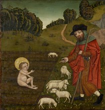Founding legend of the pilgrimage church Vierzehnheiligen: The Christ Child appears to the shepherd