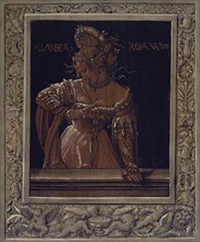 Lucretia, 1517, mixed technique on fir or spruce (?) Wood, 32.4 x 26.6 cm (above 26.9), dated upper