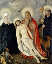 The hl., Trinity between the Sorrowful Mother and the Holy, Ägidius, c. 1513/16, oil on lime wood,
