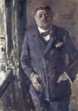 Portrait of Reich President Friedrich Ebert, 1924, oil on canvas, 140 x 100 cm, signed and dated
