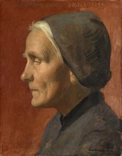 Portrait of an old woman, 1899, oil on panel, 37.5 x 30 cm, dated upper right: 20 July 1899. and