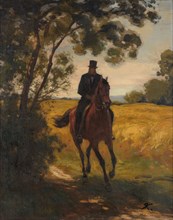 The Rider, 1882, oil on canvas, 48 x 38 cm, monogrammed lower right: RK., [, Ligated, ], Johann