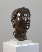 Head of Eros (From the Unfinished Group of Zeus and Eros), 1902, Bronze, 31.5 x 20 x 22 cm |, 3 x