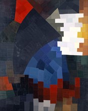 Composition, 1932, oil on canvas, 161.5 x 130 cm, monogrammed and dated lower left: O.F., 32 On the