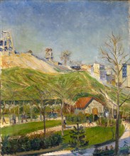Square Saint-Pierre, Winter 1883/1884, oil on canvas, 65.4 x 54 cm, Dated lower right: 83., Paul