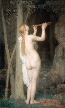 La charmeuse, 1868, oil on canvas, 82.5 x 50.5 cm, Marc Charles Gabriel Gleyre, Chevilly/Waadt