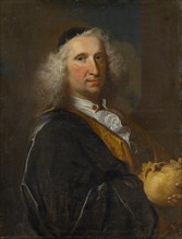 Portrait of Doctor Franz Platter (1645-1711), oil on canvas, 49 x 38 cm, signed on the reverse