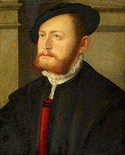 Portrait of a Man, c. 1530/40, oil on fir wood, 41.5 x 33.5 cm, unsigned, Augsburger Meister, 16.