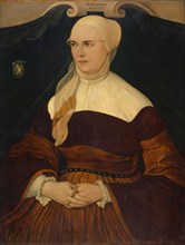 Portrait of Anna Hungerl, wife of the Munich councilor Joseph Schowinger von Wyl (?), 1553, oil on
