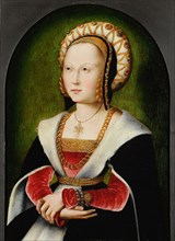 Portrait of a Young Nobleman (so-called Burgundian Princess), c. 1515-1520, oil on oak wood, 36 x