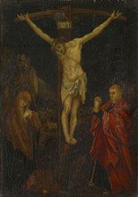 The Crucifixion of Christ, 16./17., Century, oil on panel, 29 x 20.5 cm, Not specified.,