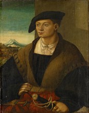 Portrait of a Young Man, c. 1520, oil on linden wood, 56.5 x 44.5 cm, unsigned, Schweizerischer
