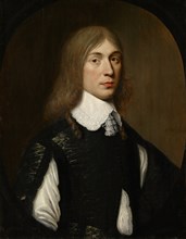Portrait of a young man, 1648,, Crispyn van den Queborn, Den Haag 1604–1652 Den Haag