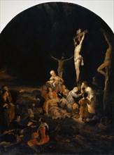 The Calvary, 1649, oil on oak, 119 x 90 cm, signed and dated lower right: G. Flinck f., 1649 (not