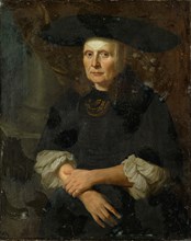Portrait of Ursula Rippel, wife of Leonhard Respinger, c. 1680/90, oil on canvas, 83.5 x 66 cm,