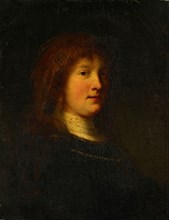 Portrait of the Saskia, oil on canvas, 56.3 x 43.4 cm, unsigned, Rembrandt Harmensz. van Rijn,