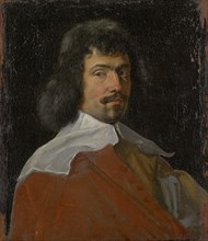 Portrait of a man in a red cloak, oil on canvas, 60 x 47.5 cm Lichtmass, undesignated,