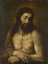 Ecce homo, oil on panel, 64 x 48.5 cm, unsigned, Italienischer Meister, 16. Jh.