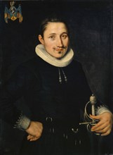 Portrait of Remigius Faesch, 1621, oil on canvas, 80 x 59.5 cm, unmarked, but dated upper right: A
